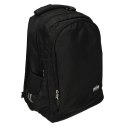 Plecak szkolny 3-komorowy 18 cali Black Vintage
