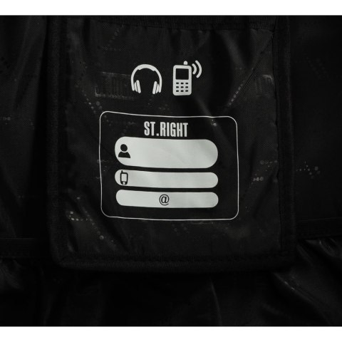 Plecak szkolny 3-komorowy 18 cali Black Vintage