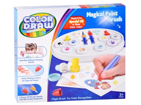 Magiczny pędzel wodny Color Draw - zestaw do malowania wodą + akces. ZA5768