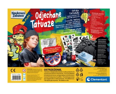 Naukowa Zabawa Odjechane Tatuaże Język Polski Clementoni 50721