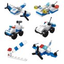 Zestaw Klocki Konstrukcyjne Helikopter Pojazdy 6w1 137 el.