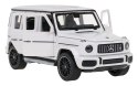 Autko Metalowe 1/32 Mercedes-Benz AMG G63 z Dźwiękiem Białe RASTAR