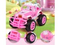 Autko dla lalki Różowy Samochód Terenowy z pilotem dla dziewczynek ZA5909