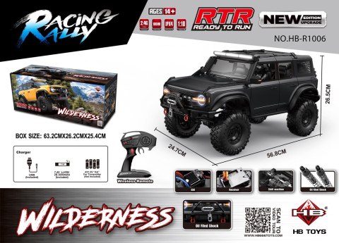 Auto R/C WILDERNESS 1:10 Czarny
