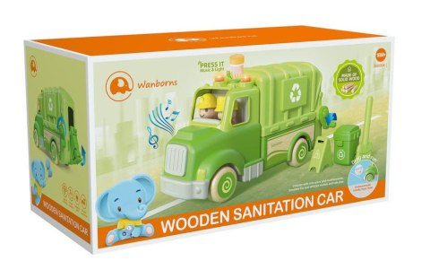 Drewniana Śmieciarka