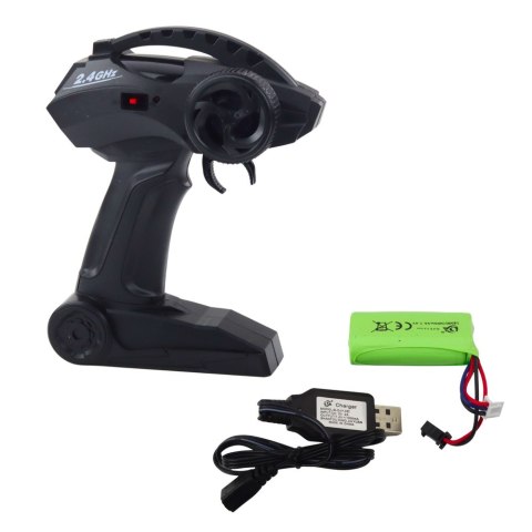 Duży Samochód Terenowo-Sportowy Zdalnie Sterowany RC Srebrny 1:8