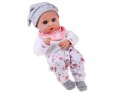 Lalka BOBAS 32cm z ruchomymi oczkami + akcesoria do karmienia ZA5833