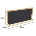 CLASSIC WORLD EDU Drewniana Tablica Dwustronna Kredowa- Magnetyczna Edukacyjna