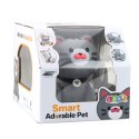 Interaktywny Robot Kotek Zdalnie Sterowany RC Pilot Szary
