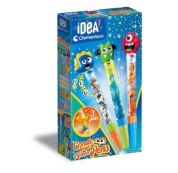 Idea Art Zestaw Mini Fabryka Monster Długopisów Potwory Clementoni 18833