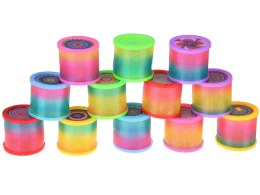 Sprężynka tęczowa DISCO 2w1 - Kolorowe oświetlenie LED i projektor ZA5890