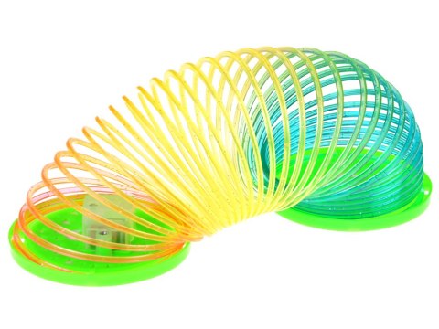 Sprężynka tęczowa DISCO 2w1 - Kolorowe oświetlenie LED i projektor ZA5890