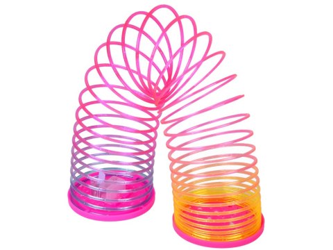 Sprężynka tęczowa DISCO 2w1 - Kolorowe oświetlenie LED i projektor ZA5890