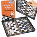 WOOPIE IQ Gra Szachy Warcaby Magnetyczne 2w1 Podróżna Kieszonkowa 10 sztuk
