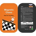 WOOPIE IQ Gra Szachy Warcaby Magnetyczne 2w1 Podróżna Kieszonkowa 10 sztuk