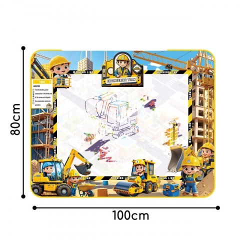 WOOPIE Mata Wodna do Rysowania Zestaw Kreatywny z Akcesoriami