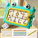 WOOPIE Tablica Magnetyczna Montessori Labirynt Krab Turkusowa