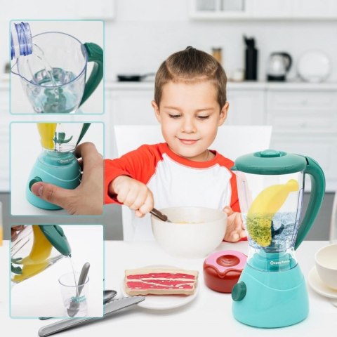 WOOPIE Zestaw AGD 3w1 Ekspres Mikser Blender Efekty Dźwiękowe Świetlne