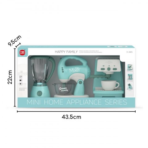 WOOPIE Zestaw AGD 3w1 Ekspres Mikser Blender Efekty Dźwiękowe Świetlne