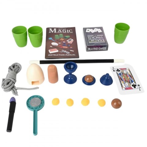 WOOPIE Zestaw Małego Magika Karty Iluzja 135 Sztuczek