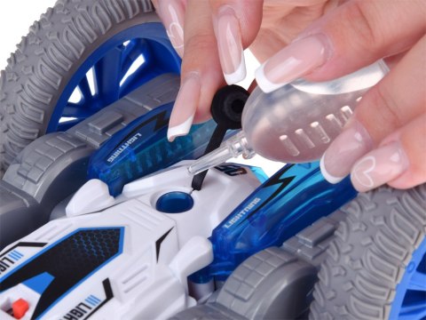 Zdalnie sterowane SUPER SZYBKIE auto STUNT - para wodna i światło RC0729