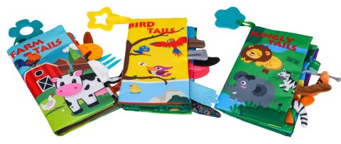 Zestaw Miękkich Książeczek dla Najmłodszych