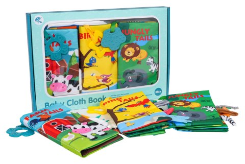 Zestaw Miękkich Książeczek dla Najmłodszych