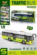 Autobus z Funkcją Świateł i Dźwięku Zielony