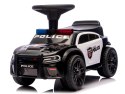 Jeździk dla Dzieci J3 CZARNY Policyjny Muzyka, światła