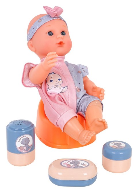 MEGA Zestaw DINUŚ z Lalką + Akcesoria