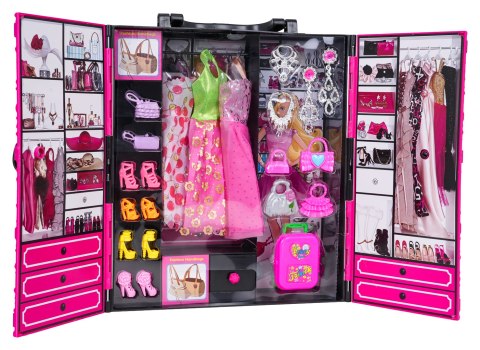 MEGA Zestaw Garderoba + Lalka