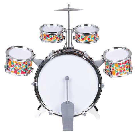 Zestaw Perkusja Kolorowa + Krzesełko