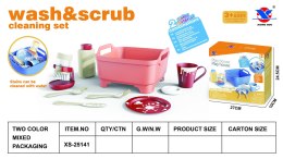 Zestaw Sprzątający + Akcesoria Niebieski