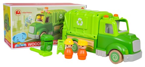 Drewniana Śmieciarka