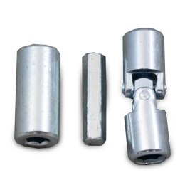 Podnośnik nożycowy BITUXX 2,5T płaska platforma 11-48cm na korbę ręczną CZERWONY