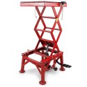 Podnośnik nożycowy Hydrauliczny mobilny Stalowy 135KG do motocykla