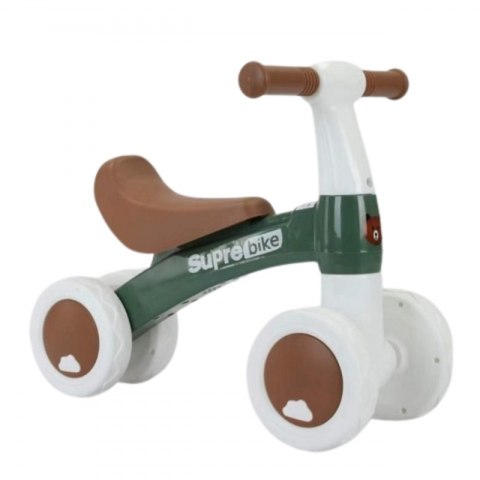 WOOPIE Rowerek Biegowy Zielony Jeździk Czterokołowy