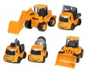 Zestaw Pięciu Pojazdów Budowlanych