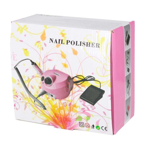 Frezarka do paznokci elektryczna 65W 6 końcówek frezy