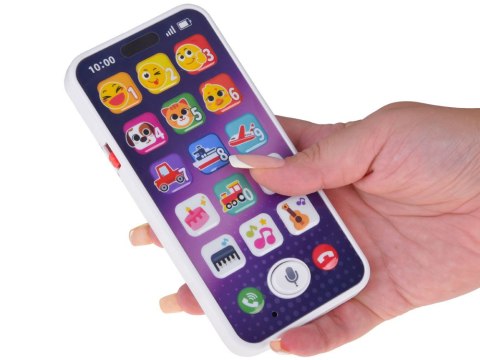 Interaktywny telefon SMARTPHONE dla malucha z muzyką i dźwiękami ZA5872