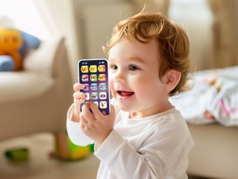 Interaktywny telefon SMARTPHONE dla malucha z muzyką i dźwiękami ZA5872