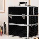 Kuferek na kosmetyki walizka organizer kosmetyczny XXL 3D