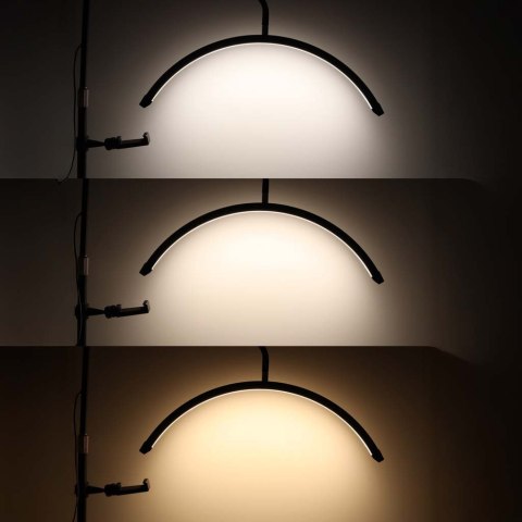 Lampa do przedłużania rzęs LED 36W regulowana kosmetyczna bezcieniowa łuk