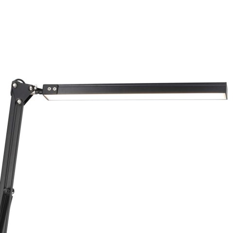 Lampka na biurko biurkowa LED USB obrotowy wysięgnik 2 sposoby mocowania