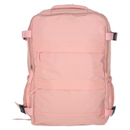 Plecak podróżny turystyczny bagaż różowy 45x30 cm