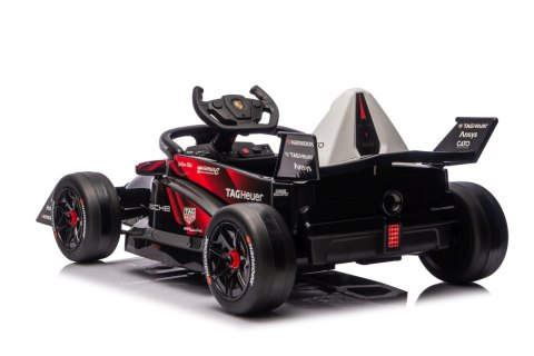 Pojazd Bolid Formuły E Porsche Czerwony