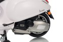 Pojazd Skuter Vespa ROMA Biały motorek dla dziecka