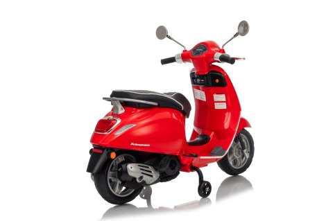 Pojazd Skuter Vespa ROMA Czerwony