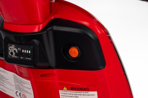 Pojazd Skuter Vespa ROMA Czerwony