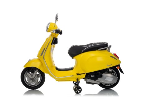 Pojazd Skuter Vespa ROMA Żółty